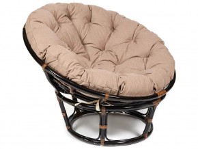 Кресло Papasan 23/01 W с подушкой Antique brown, экошерсть Коричневый в Лесном - lesnoj.магазин96.com | фото