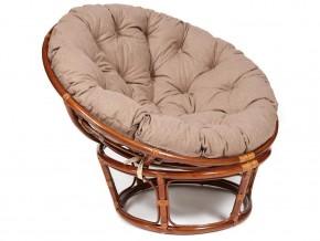 Кресло Papasan 23/01 W с подушкой Pecan, экошерсть Коричневый в Лесном - lesnoj.магазин96.com | фото