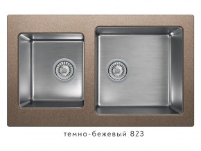 Мойка комбинированная Tolero twist TTS-840 Темно-бежевый 823 в Лесном - lesnoj.магазин96.com | фото