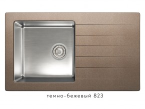 Мойка комбинированная Tolero twist TTS-860 Темно-бежевый 82 в Лесном - lesnoj.магазин96.com | фото