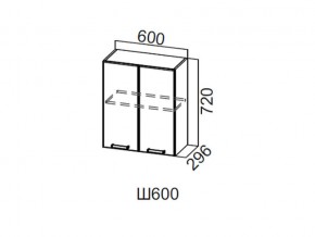 Ш600/720 Шкаф навесной 600/720 в Лесном - lesnoj.магазин96.com | фото