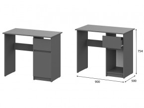 Стол письменный 900 Денвер Графит серый в Лесном - lesnoj.магазин96.com | фото